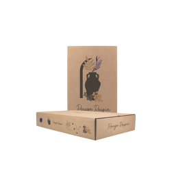 Carton fond plat 1X6 Bordeaux