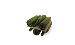 Plaque carton  2x3 Bordeaux