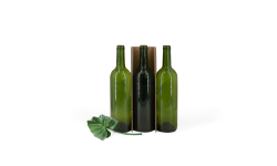 Plaque carton U bordeaux