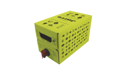 Bag-in-box carré carton vert 5L