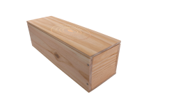 Caisse bois à clouer 1 magnum Bordeaux avec guillotine