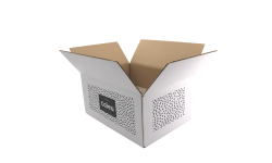 Carton d'expédition blanc 6 Flûtes/Véronique 2X6