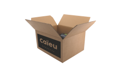 Carton d'expédition 6 Bordeaux HT 153 2X3 double cannelure