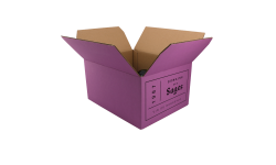 Caisse carton d'expédition violine 303x238x152mm