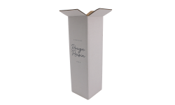 Carton d'expédition blanc 1 magnum Bordeaux