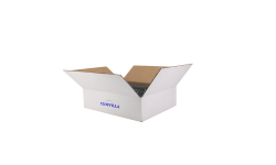 Carton d'expédition blanc 3 Bordeaux HT78 2X3 