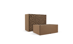 Boîte d'expédition 273x203x105mm avec bande adhésive