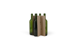 Casier carton  6 bouteilles 75cl Bordeaux 