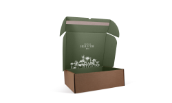 Boîte d'expédition 378x317x125mm avec bande adhésive